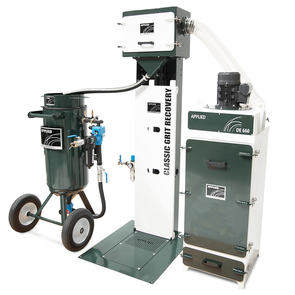 Applied Recovery System Applied Sand Blasting Equipment United